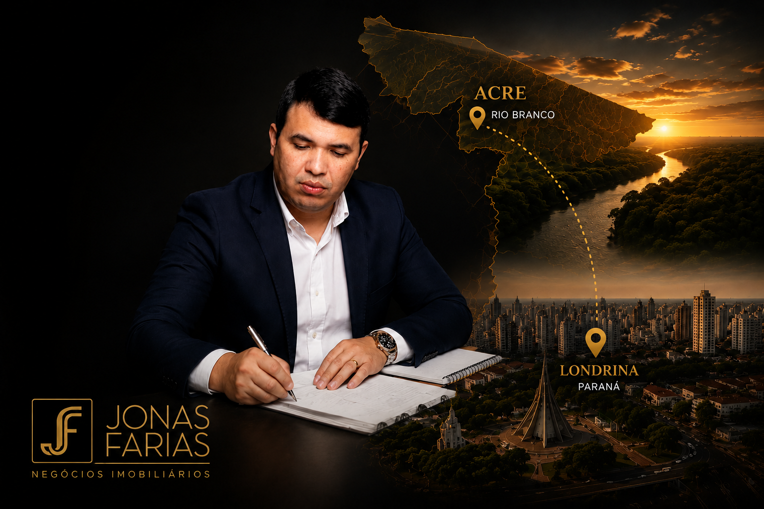Jonas Farias — Acre para Londrina